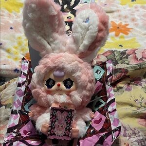 Baby 3. Secret Pink and White Bunny Plush Toy